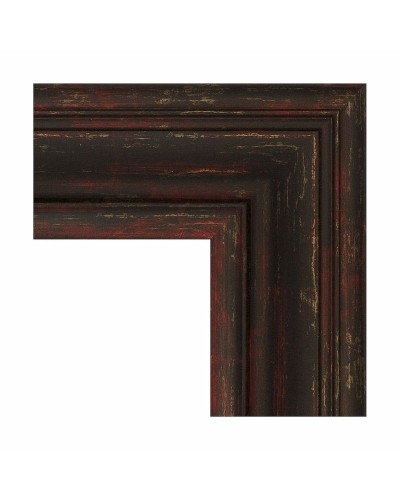 Зеркало Evoform Exclusive 99х69 BY 3447 с фацетом в багетной раме - Темный прованс 99 мм