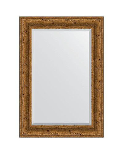 Зеркало Evoform Exclusive 99х69 BY 3446 с фацетом в багетной раме - Травленая бронза 99 мм