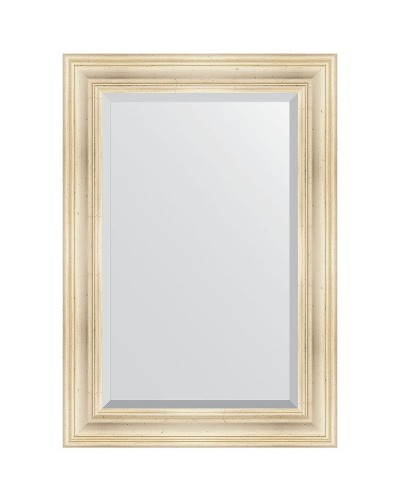 Зеркало Evoform Exclusive 99х69 BY 3445 с фацетом в багетной раме - Травленое серебро 99 мм