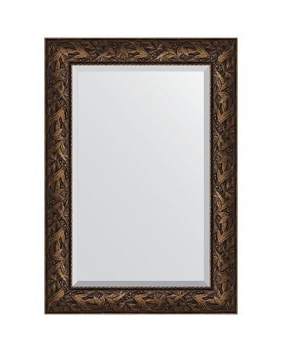 Зеркало Evoform Exclusive 99х69 BY 3443 с фацетом в багетной раме - Византия бронза 99 мм