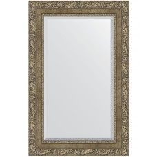 Зеркало Evoform Exclusive 85х55 BY 3411 с фацетом в багетной раме - Виньетка античная латунь 85 мм