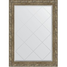 Зеркало Evoform Exclusive-G 102х75 BY 4188 с гравировкой в багетной раме - Виньетка античная латунь 85 мм
