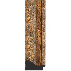 Зеркало Evoform Exclusive-G 102х75 BY 4187 с гравировкой в багетной раме - Виньетка античная бронза 85 мм