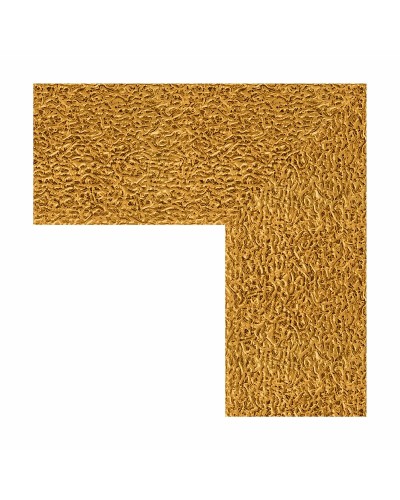 Зеркало Evoform Exclusive-G 126х56 BY 4065 с гравировкой в багетной раме - Чеканка золотая 90 мм