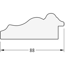 Зеркало Evoform Exclusive-G 104х76 BY 4191 с гравировкой в багетной раме - Римская бронза 88 мм