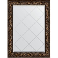 Зеркало Evoform Exclusive-G 106х79 BY 4201 с гравировкой в багетной раме - Византия бронза 99 мм