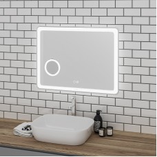 Зеркало Grossman Leo 80 168080 с подсветкой с сенсорным выключателем и подогревом