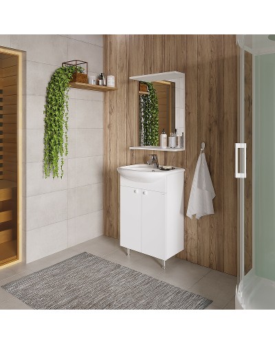 Зеркало Grossman Крит-Эко 50 205002 Белое