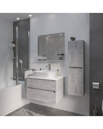 Зеркало Grossman Эдванс 80 208007 Цемент светлый