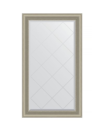 Зеркало Evoform Exclusive-G 131х76 BY 4235 с гравировкой в багетной раме - Хамелеон 88 мм