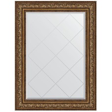 Зеркало Evoform Exclusive-G 108х80 BY 4212 с гравировкой в багетной раме - Виньетка состаренная бронза 109 мм