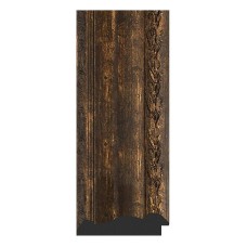 Зеркало Evoform Exclusive-G 110х82 BY 4215 с гравировкой в багетной раме - Состаренное дерево с орнаментом 120 мм