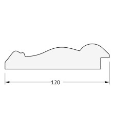 Зеркало Evoform Exclusive-G 110х82 BY 4214 с гравировкой в багетной раме - Состаренная бронза с орнаментом 120 мм