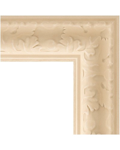 Зеркало Evoform Exclusive-G 154х65 BY 4140 с гравировкой в багетной раме - Старый гипс 82 мм
