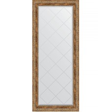 Зеркало Evoform Exclusive-G 155х66 BY 4144 с гравировкой в багетной раме - Виньетка античная бронза 85 мм