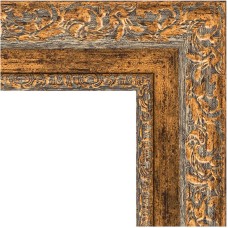 Зеркало Evoform Exclusive-G 155х66 BY 4144 с гравировкой в багетной раме - Виньетка античная бронза 85 мм