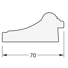 Зеркало Evoform Exclusive-G 118х93 BY 4350 с гравировкой в багетной раме - Старое дерево с плетением 70 мм
