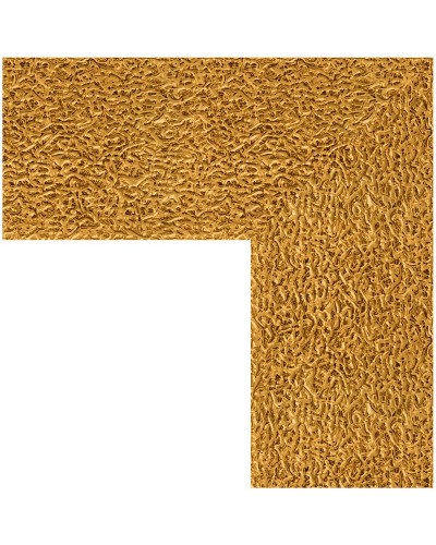 Зеркало Evoform Exclusive-G 156х66 BY 4151 с гравировкой в багетной раме - Чеканка золотая 90 мм