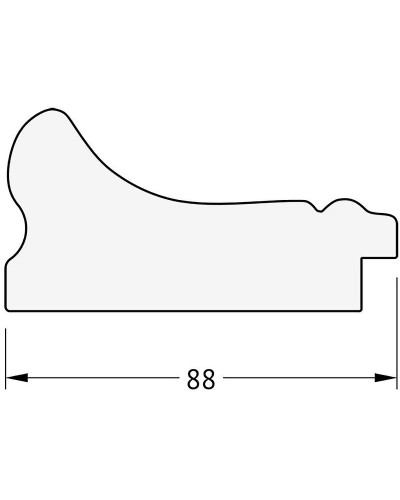 Зеркало Evoform Exclusive-G 156х66 BY 4149 с гравировкой в багетной раме - Хамелеон 88 мм