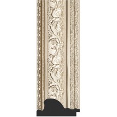 Зеркало Evoform Exclusive-G 135х80 BY 4254 с гравировкой в багетной раме - Виньетка серебро 109 мм