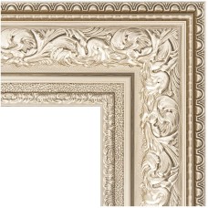 Зеркало Evoform Exclusive-G 135х80 BY 4254 с гравировкой в багетной раме - Виньетка серебро 109 мм