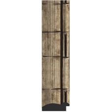 Зеркало Evoform Exclusive-G 135х73 BY 4265 с гравировкой в багетной раме - Серебряный бамбук 73 мм