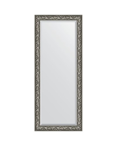 Зеркало Evoform Exclusive Floor 203х84 BY 6125 с фацетом в багетной раме - Византия серебро 99 мм