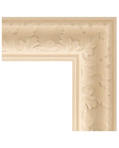 Зеркало Evoform Exclusive-G 120х95 BY 4355 с гравировкой в багетной раме - Старый гипс 82 мм