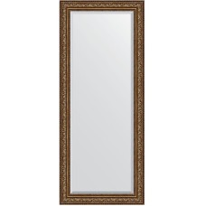 Зеркало Evoform Exclusive Floor 205х85 BY 6137 с фацетом в багетной раме - Виньетка состаренная бронза 109 мм