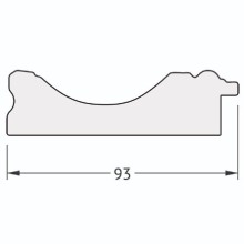 Зеркало Evoform Exclusive Floor 202х112 BY 6162 с фацетом в багетной раме - Бронзовый акведук 93 мм