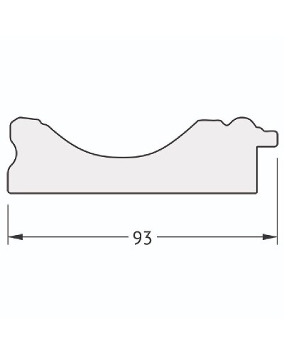 Зеркало Evoform Exclusive Floor 202х112 BY 6162 с фацетом в багетной раме - Бронзовый акведук 93 мм