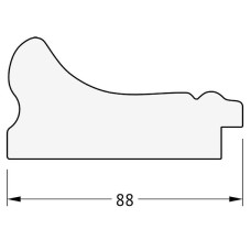 Зеркало Evoform Exclusive-G 121х96 BY 4364 с гравировкой в багетной раме - Хамелеон 88 мм