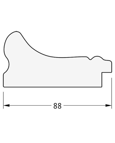 Зеркало Evoform Exclusive-G 121х96 BY 4364 с гравировкой в багетной раме - Хамелеон 88 мм