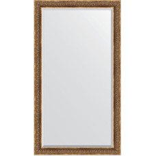 Зеркало Evoform Exclusive Floor 204х114 BY 6171 с фацетом в багетной раме - Вензель бронзовый 101 мм