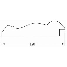 Зеркало Evoform Exclusive Floor 207х117 BY 6179 с фацетом в багетной раме - Состаренная бронза с орнаментом 120 мм