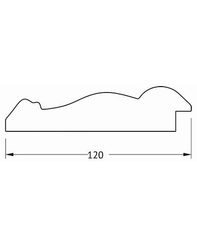 Зеркало Evoform Exclusive Floor 207х117 BY 6179 с фацетом в багетной раме - Состаренная бронза с орнаментом 120 мм