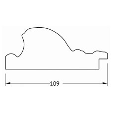 Зеркало Evoform Exclusive Floor 205х115 BY 6175 с фацетом в багетной раме - Виньетка античная бронза 109 мм