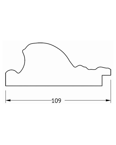 Зеркало Evoform Exclusive Floor 205х115 BY 6175 с фацетом в багетной раме - Виньетка античная бронза 109 мм