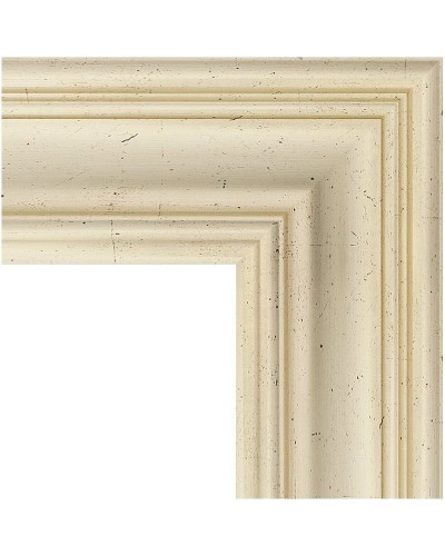 Зеркало Evoform Exclusive-G 158х69 BY 4160 с гравировкой в багетной раме - Травленое серебро 99 мм