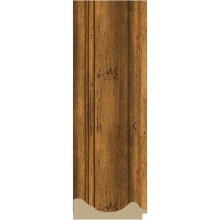 Зеркало Evoform Exclusive-G 158х69 BY 4161 с гравировкой в багетной раме - Травленая бронза 99 мм