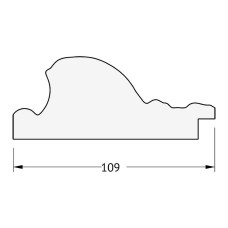 Зеркало Evoform Exclusive-G 160х70 BY 4168 с гравировкой в багетной раме - Виньетка серебро 109 мм