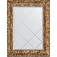 Зеркало Evoform Exclusive-G 72х55 BY 4015 с гравировкой в багетной раме - Виньетка античная бронза 85 мм