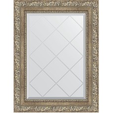 Зеркало Evoform Exclusive-G 72х55 BY 4014 с гравировкой в багетной раме - Виньетка античное серебро 85 мм