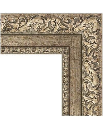 Зеркало Evoform Exclusive-G 72х55 BY 4014 с гравировкой в багетной раме - Виньетка античное серебро 85 мм