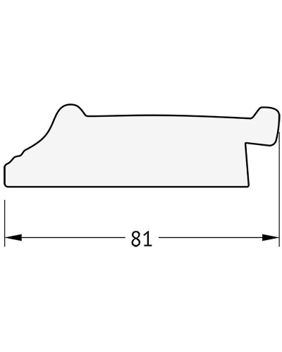 Зеркало Evoform Exclusive-G 72х55 BY 4010 с гравировкой в багетной раме - Черный ардеко 81 мм