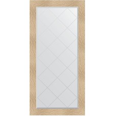 Зеркало Evoform Exclusive-G 158х76 BY 4279 с гравировкой в багетной раме - Золотые дюны 90 мм