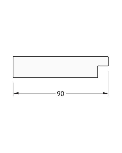 Зеркало Evoform Exclusive-G 158х76 BY 4279 с гравировкой в багетной раме - Золотые дюны 90 мм