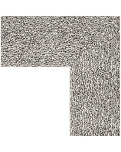 Зеркало Evoform Exclusive-G 74х56 BY 4023 с гравировкой в багетной раме - Чеканка серебряная 90 мм