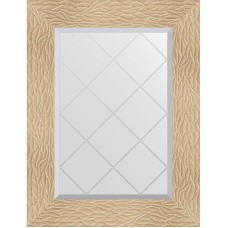 Зеркало Evoform Exclusive-G 74х56 BY 4021 с гравировкой в багетной раме - Золотые дюны 90 мм