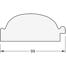 Зеркало Evoform Exclusive-G 76х59 BY 4028 с гравировкой в багетной раме - Византия серебро 99 мм